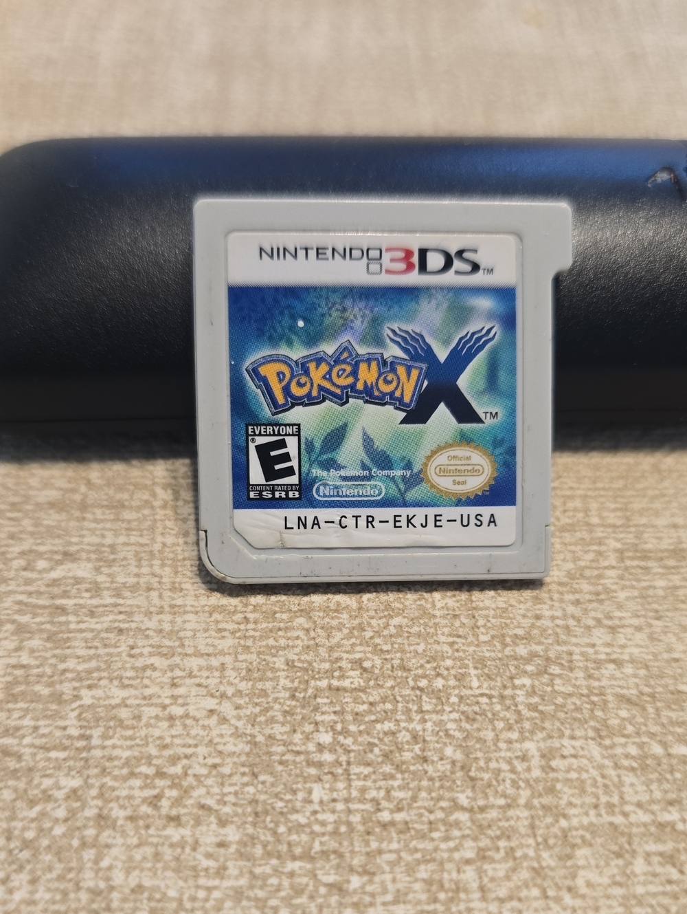 Nintendo Pokémon X 3DS Game Card - White with Blue Label